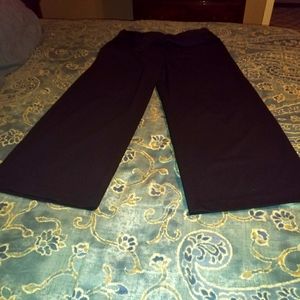 NWT Alfani S-large, black, wide leg pant.